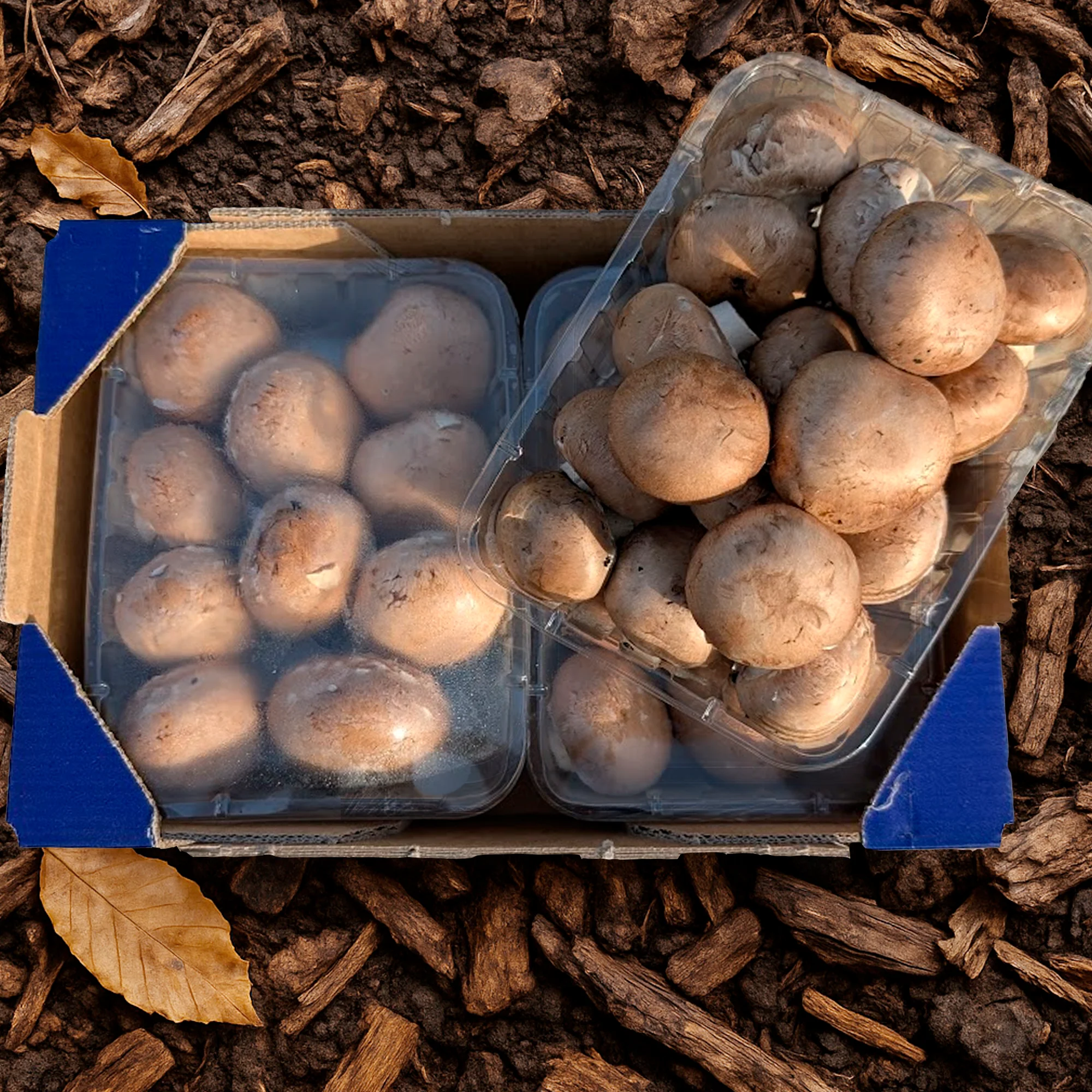 Setas y Champiñones